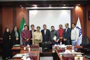 نشست خبری مدیر شبکه بهداشت و درمان اسلامشهر با خبرنگاران شهرستان