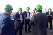 بازدید معاون امور علمی فرهنگی و اجتماعی سازمان برنامه بودجه کشور از پروژه بیمارستان مهدی کلینیک