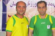 معرفی بازیکنان تیم فوتسال دانشگاه علوم پزشکی تهران به عنوان فنی ترین بازیکنان مسابقات کارکنان دولت استان تهران