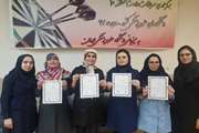  قهرمانی تیم دارت دانشجویان دختر دانشگاه در مسابقات منطقه 10 وزارت بهداشت 