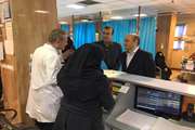 آغاز بازدیدهای نوروزی هیئت‌رئیسه دانشگاه از بیمارستان‌ها/ دکتر فتوحی از بیمارستان‌های فارابی و بهارلو بازدید کرد