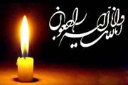 اطلاعیه مراسم یادبود مرحومه دکتر صف آراء 