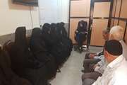 برگزاری جلسه آموزشی بهبود شیوه زندگی در سالمندان در خانه بهداشت بهرام‌آباد