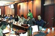 جلسه هماهنگی آموزشی کارشناسان بهداشت حرفه‌ای صنایع تحت پوشش اسلامشهر