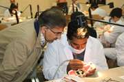 برگزاری آزمون پره کلینیک پروتزهای دندانی در دانشکده دندانپزشکی