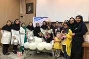 برگزاری جشن حمایت از شیر مادر در مرکز آموزشی درمانی ضیائیان