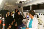 کلاس آموزشی کار با تجهیزات آمبولانس ها در بیمارستان ضیائیان برگزار شد