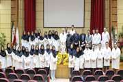 جشن روپوش سفید دانشجویان ورودی بهمن  92 در دانشکده پزشکی برگزار شد
