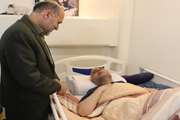 عیادت مدیر امور ایثارگران دانشگاه از فرزند شهید ناصر ارشادی