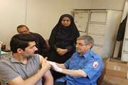 تزریق واکسن توأم بزرگسال برای کارکنان شرکت لوله سدید شهرستان اسلامشهر