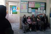 برگزاری جلسه آموزشی بهبود شیوه زندگی در خانه بهداشت ملک‌آباد در شهرستان اسلامشهر