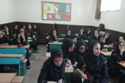 جلسه آموزشی تحت عنوان کنترل خشم در مدرسه دخترانه متوسطه اول حضرت معصومه