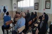 برگزاری جلسه آموزشی سبک زندگی سالم در منطقه خاور شهر شهرستان ری