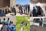 بازدید اساتید دانشکده بهداشت به مناطق سیل زده استان لرستان با هماهنگی وزارت بهداشت 
