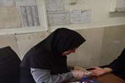 برپایی ایستگاه سلامت به مناسبت هفته ملی مبارزه با بیماری ایدز در شهرستان اسلامشهر