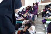 انجام معاینات پزشکی برای دانش آموزان منطقه قیام دشت توسط شبکه شهرری