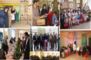 افتتاحیه نمایشگاه هفته سلامت با شعاربهداشت جهانی مقاومت میکروبی یک تهدید جهانی در مرکز طبی کودکان