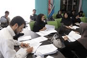برگزاری جلسه رنک دوم سال92  شورای پژوهشی مرکز پژوهش های علمی دانشجویان  با حضور اساتید