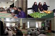 برگزاری مراسم بزرگداشت سالروز ولادت امام علی (ع) در بیمارستان بهارلو