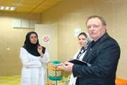 بازدید پروفسور ژوهانسون از بخش IVF بیمارستان جامع بانوان آرش