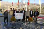 زیارت قبور شهدای گمنام کوهسار توسط اعضای بسیج جامعه پزشکی بیمارستان شهید مطهری