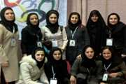 دختران والیبالیست در جایگاه تیم های برتر اولین المپیاد ورزشی دانشکده های دانشگاه