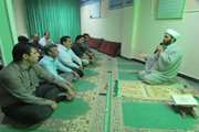 برگزاری تفسیر سوره حجرات در ماه مبارک رمضان در بیمارستان ضیائیان