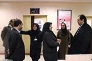 بازدید معاون درمان دانشگاه از اورژانس زایمان بیمارستان ولیعصر