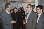 بازدید دکتر منصوری از غرفه کانون توسعه نوآوری خانواده جنوب غرب دانشگاه و بیمارستان فارابی