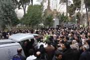 مراسم تشییع پیکر دکتر محمد علی ناظمی برگزار شد