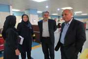 بازدید دکتر مبارکی مدیر کل منابع انسانی وزارت بهداشت از مرکز طبی کودکان