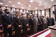 مراسم تقدیر و ابقاء رئیس دانشکده توانبخشی با حضور دکتر جعفریان برگزار شد