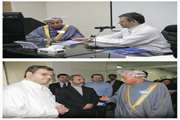 Oman Health Minister Visits TUMS Endocrinology and Metabolism Research Center, Talks to the Chancellor