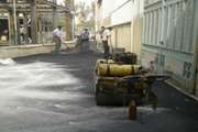 اتمام آسفالت مجموعه محوطه اورژانس بیمارستان ضیائیان