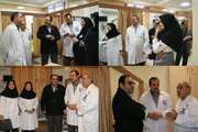بازدید دکتر محمدپور از بخش post cath بیمارستان امام خمینی(ره)