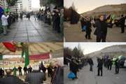 برگزاری مراسم سینه زنی در دانشکده پیراپزشکی- پردیس همت