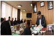 تاکید دکتر وکیلی مدیر بیمارستان سینا بر نوآری و خلاقیت در نشست با مسئولین بخشها