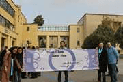 برگزاری برنامه پیاده روی در پنجمین روز برگزاری کمپین دانشجویی دیابت