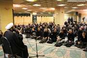 مراسم سوگواری حضرت امام حسین(ع)در سازمان مرکزی دانشگاه برگزار شد/هرچه از حادثه کربلا می گذرد بر زیبایی و عمق آن افزوده می شود