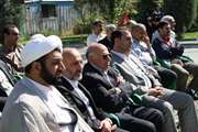 حجت الاسلام و المسلمین دکتر عیسی‌زاده در حاشیه مراسم کلنگ زنی مقبره شهدای جاویدالاثر از شهدا بعنوان الگوهای عینی و منبع انرژی یاد کرد