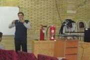 برگزاری آموزش اطفاء حریق در بیمارستان بهرامی