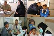اجرای برنامه ویزیت رایگان درسه مرکز بهداشتی درمانی شبکه بهداشت و درمان شهرستان ری همزمان با هفته بسیج