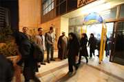 مراسم بدرقه کاروان ورزشی دانشجویان دختر دانشگاه به دهمین المپیاد ورزشی برگزار شد