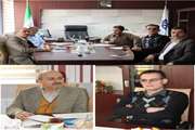 نشست معاون بین الملل دانشگاه با  رئیس دانشکده مجازی در راستای تعاملات بین المللی دانشکده
