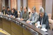 بازدید معاون توسعه مدیریت و برنامه ریزی منابع دانشگاه از مجتمع بیمارستانی امام خمینی (ره)