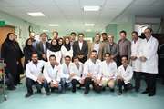 افتتاح رسمی بخش جراحی فک و صورت در بیمارستان سینا