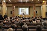 مراسم یادبود استاد شمس شریعت تربقان با حضور وزیر بهداشت در مسجد جامع شهرک قدس برگزار شد