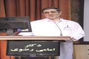 دکتر امامی رضوی در مراسم تقدیر از دستیاران و بخش های حائز رتبه مجتمع بیمارستانی امام خمینی تاکید کرد افتخار می کنیم شاگرد مکتب مجتمع هستیم