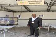 At the ceremony of international Day / An interview with Godana Arero   the student from Ethiopia