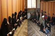 برگزاری مراسم سوگواری دهه آخر ماه صفر در ستاد شبکه بهداشت و درمان اسلامشهر